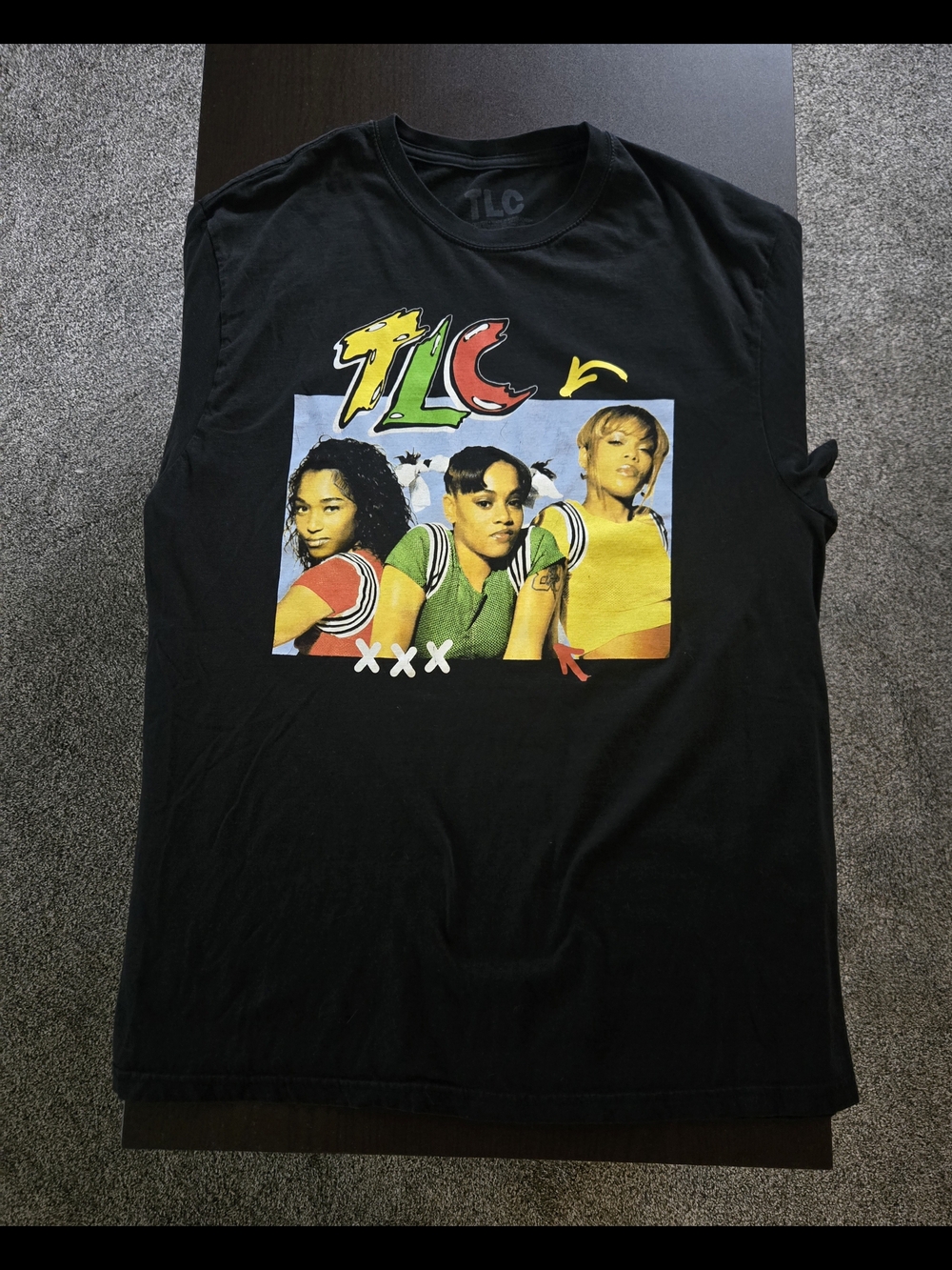 TLC Band Black Tee
